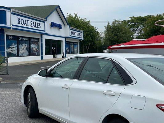 Yellow cab in Southampton NY