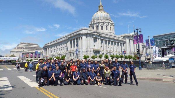 San Francisco Pride 2017 volunteers