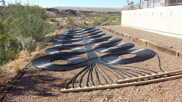 SolarTech Solar Pool Heating Ground Mounted by Expert Solar Systems