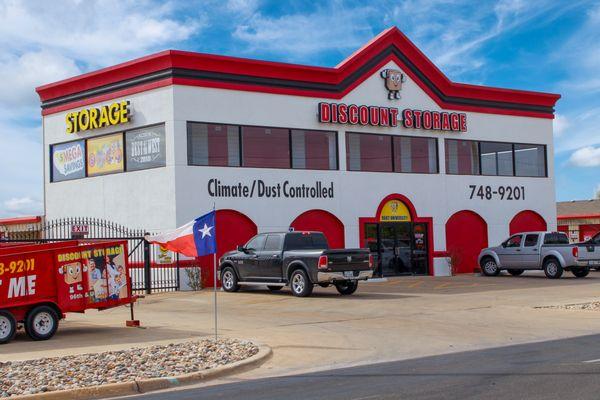 An outdoor look at the main building located at 9602 University Ave.