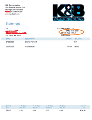 new invoice after first one expired. note that its even more vague than the first. as if thats not bad enough, its now inexplicably $50 more