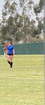 My granddaughter playing first soccer game for SCC...  SCC Junior College/Universities are in the top 10% of the country's soccer players.