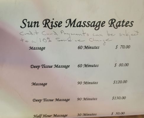 Sunrise Massage Spa