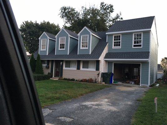 Hardie siding installation