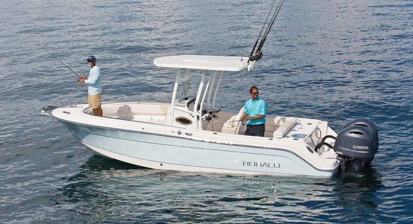 The Robalo R242 center console is the perfect fishing boat.