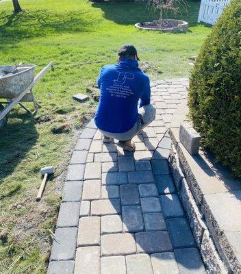 Take a sneak speak at our Randolph pave project. Upgrade your driveway, patio, or walkway with durable, stylish paving blocks.