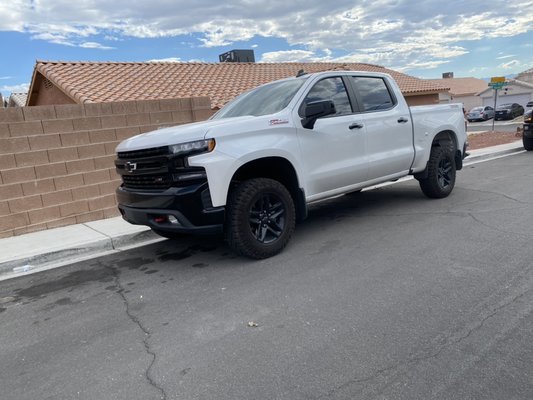 2021 Chevy Trail Boss 5% Carbon all windows