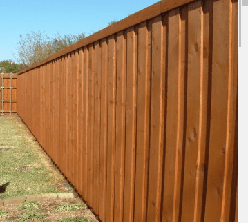 Board on Board Privacy Fence Construction