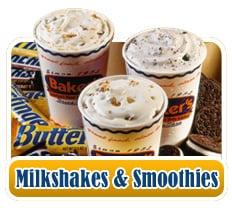 Hand Dipped Real Ice Cream Milkshakes and Smoothies to cool you off anytime!