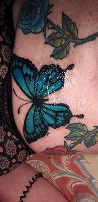 A BIG SHOUT OUT TO JEFF THX AGAIN FOR THE TERRIFIC JOB ON MY BUTTERFLY ALWAYS GREAT SEEING U