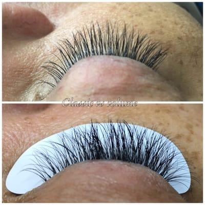 Single vs 3D lashes