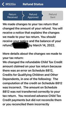 Letter from IRS