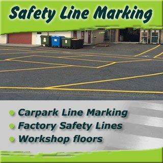 Safety markings fir your parking lot be a responsible business owner