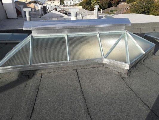 Custom-Made Big Skylight (Atrium)