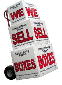 WE SELL BOXES! AND OTHER MOVING SUPPLIES.