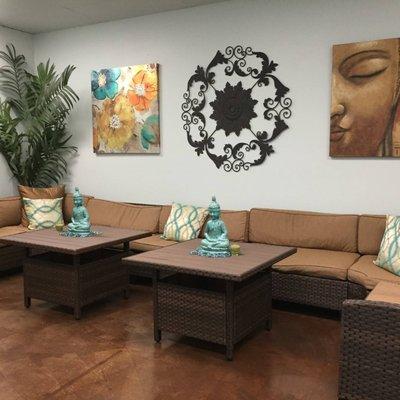 Group therapy room at Common Bond Rehab Center