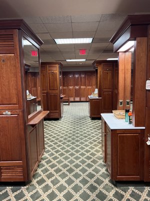 Mens locker room