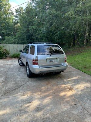 2006 Acura MDX purchased in 2020