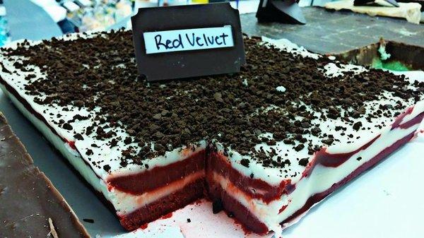 Red Velvet Fudge