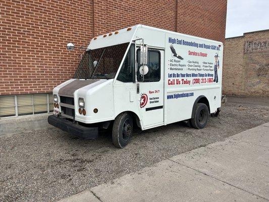 My company remodeling truck.