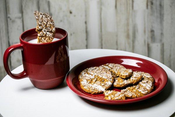 Product Photography - What's life without milk and cookies!