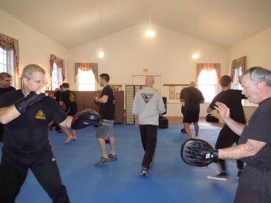 Jeet Kune Do class, taught by Sifu Sean Gallimore.