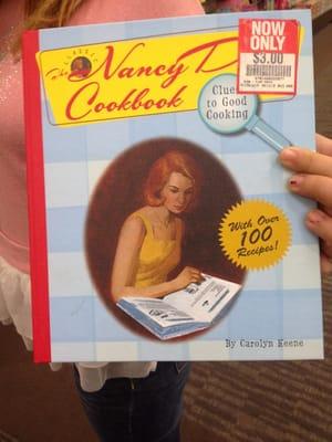 Nancy Drew cookbook!?!Mystery meat here we come!