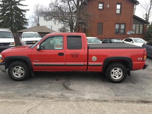 2002 chevy 4wd with 160,000 miles for only 5,695.00 SOLD