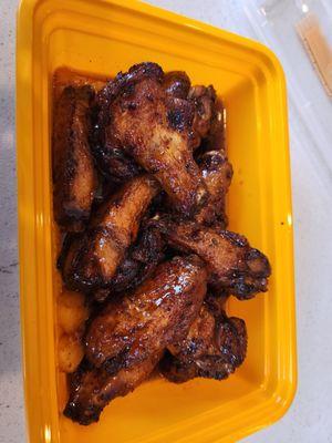 Honey Glazed & Pineapple Jerk Wings!