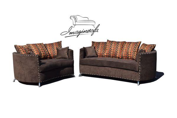 Paris style sofa and Loveseat