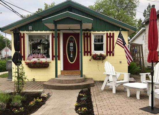 Our little gathering place with the best coffee in town!!