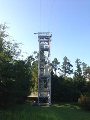 The new camp zipline