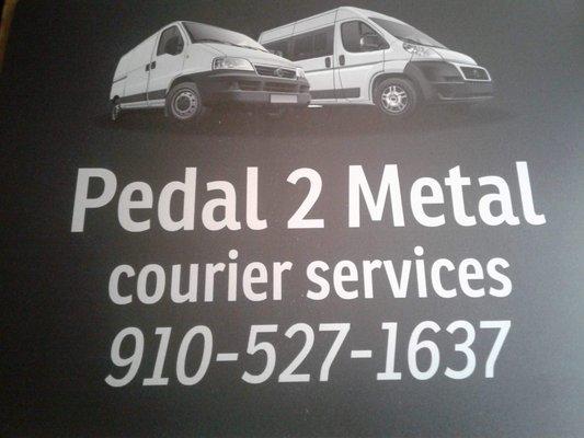 Pedal 2 The Metal Courier Service