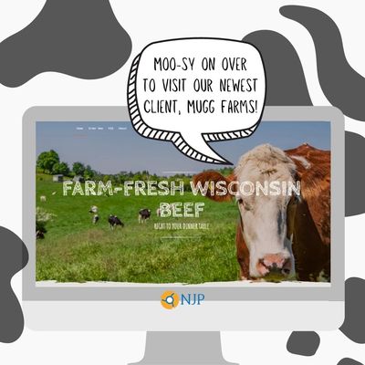 New website for Mugg Farms by NJP