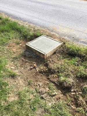 Base for new mailbox 2