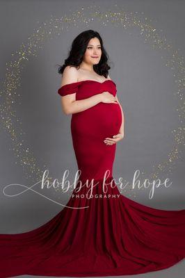 Studio maternity session