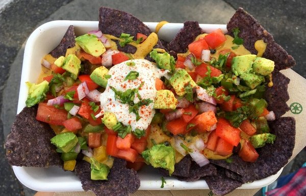 Nachos from Ginger's Garden Cafe