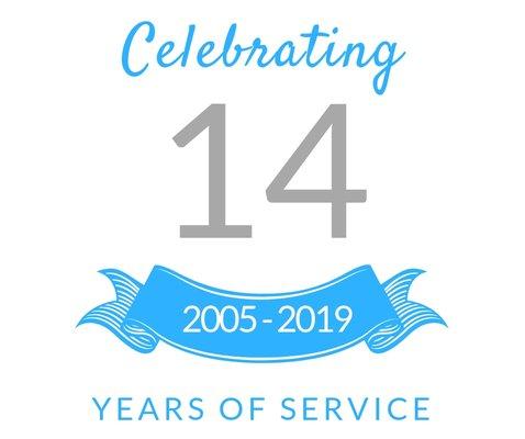 In April, we celebrate 14 years as an Allstate agency. Thanks for your support!