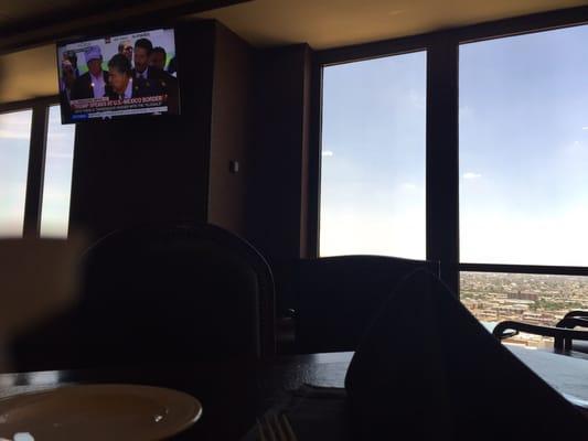 Watching trump at Laredo tx on the news instead of enjoying the beautiful scenery