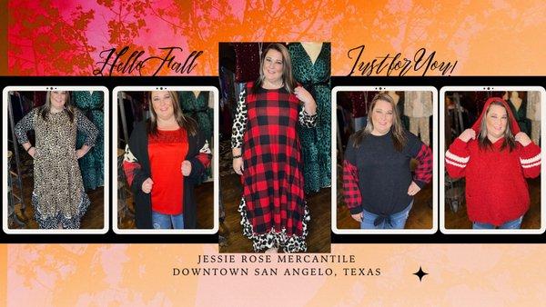 Fashionable Plus Size Fashion!! We have 5000 sq ft of amazing goodies!!