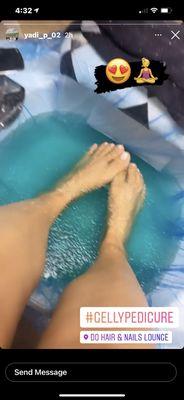 Jelly pedicure