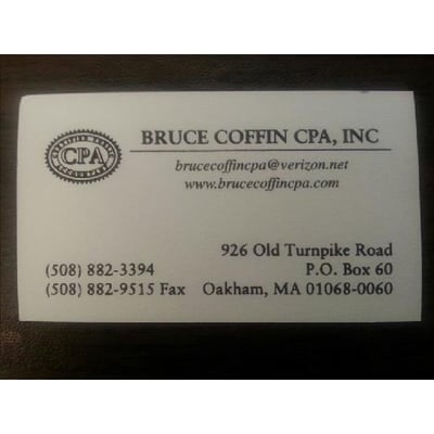 Coffin Bruce CPA, Inc