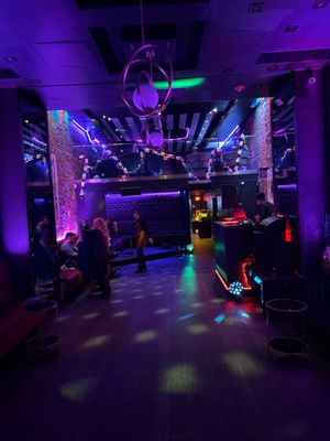 Inside dance floor