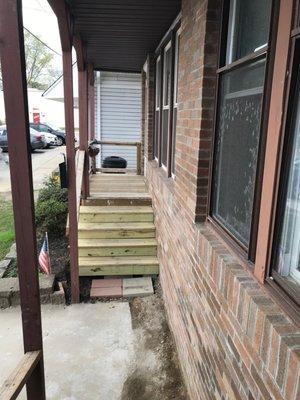 Replacing siding for brick