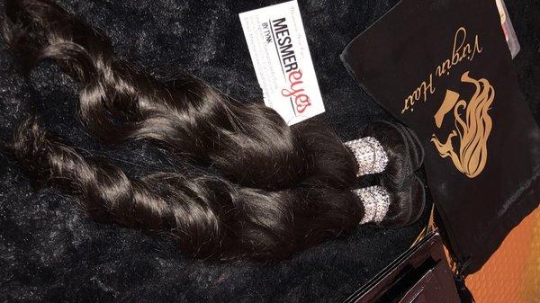 Mesmereyes Hair Collection. Virgin hair bundles.