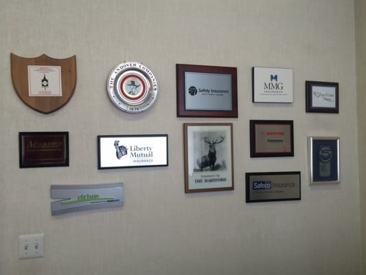 A small sample of the many insurance carriers we have to offer