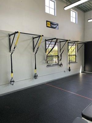 TRX suspension training station