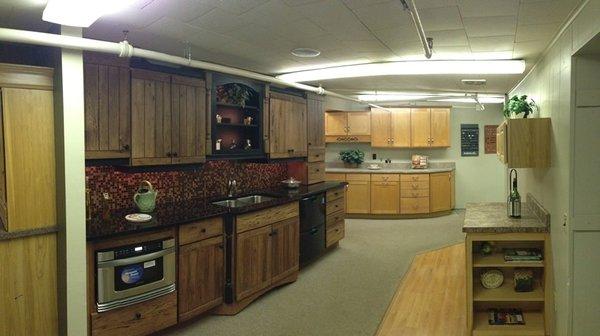 One of our 18 showroom vignettes and full kitchens that we have on display in our showroom