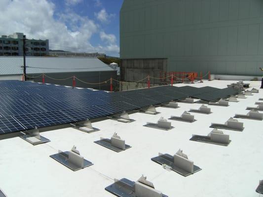 Ballast Solar Installation