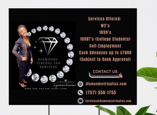 Diamonds Virtual Tax Services